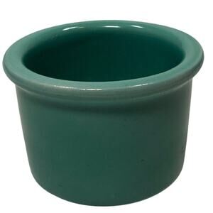 FENIX Research USA Aqua Teal Ceramic Cup Jar Planter 3”